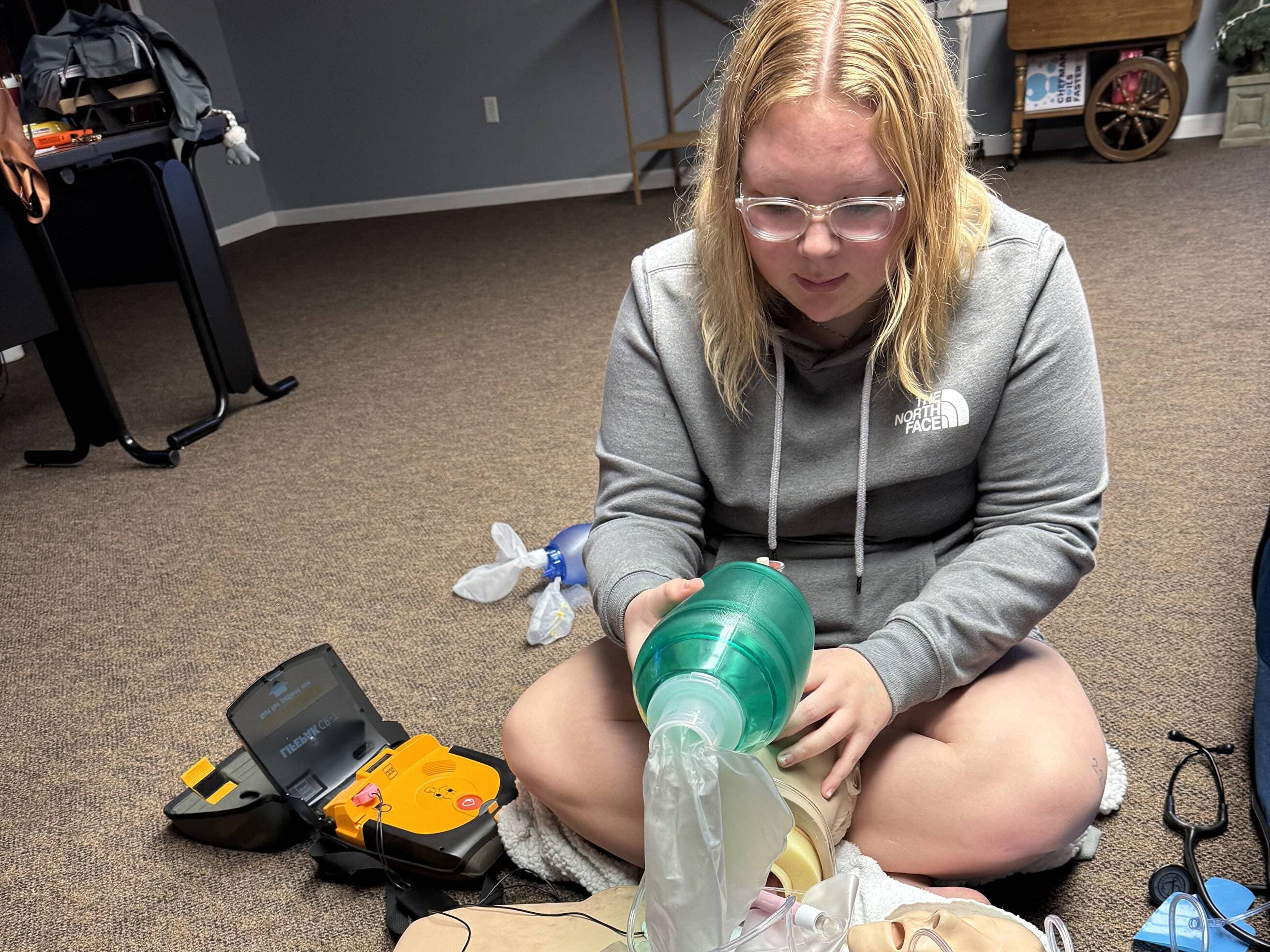 Hands-on skills training at WEMS